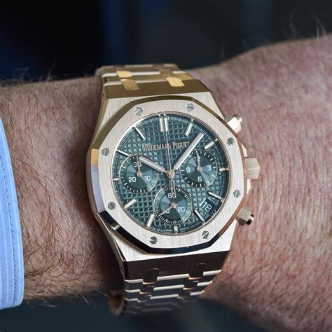 audemars piguet royal oak selfwinding on wrist|royal oak chronograph 50th anniversary.